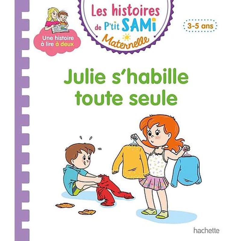 Julie s'habille toute seule