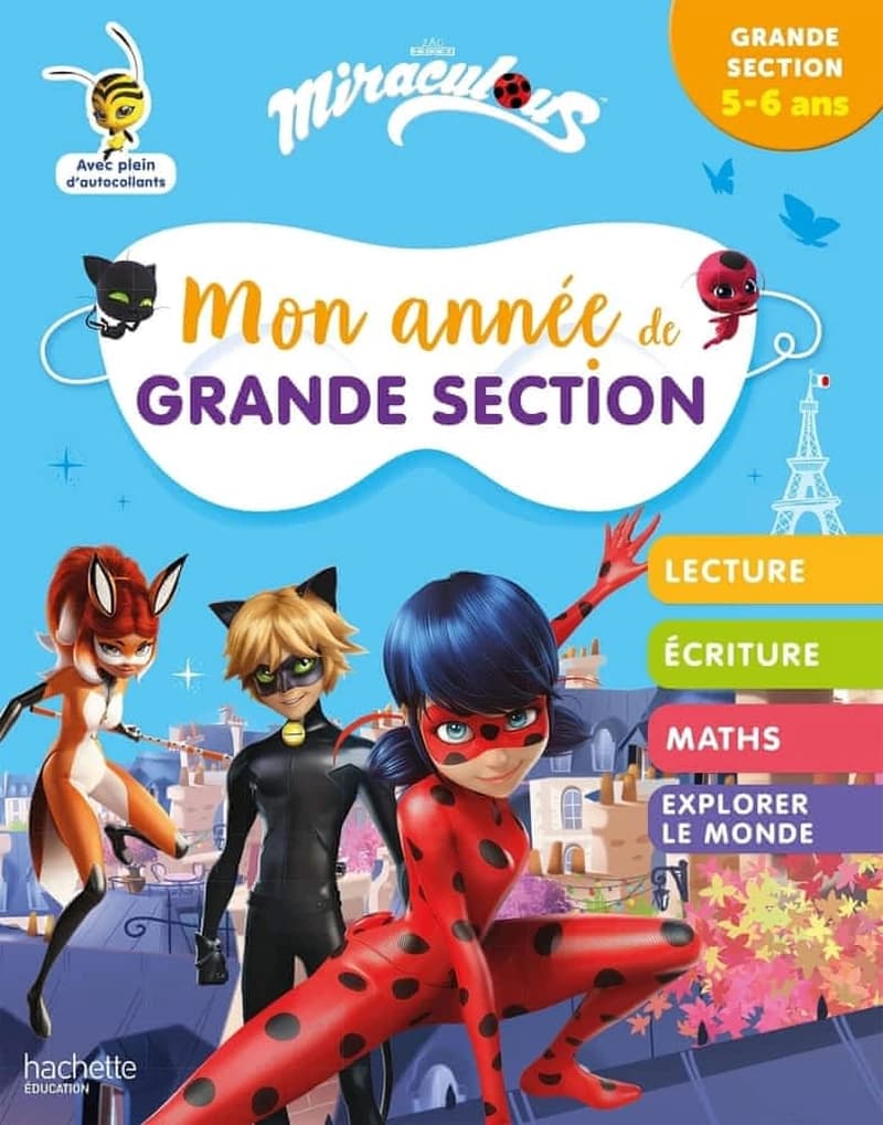 MIRACULOUS - MON ANNEE DE GRANDE SECTION 5-6 ANS