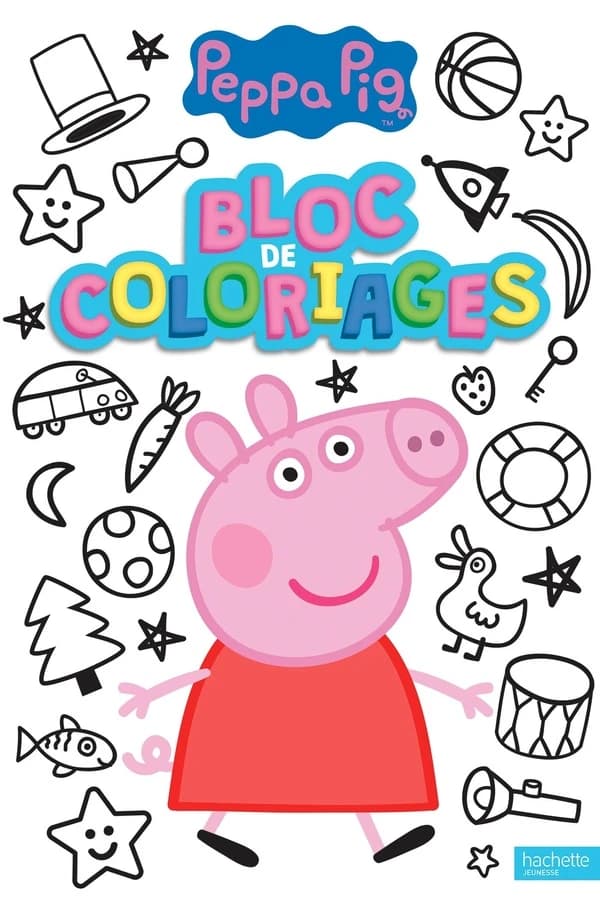 Peppa Pig : bloc de coloriages : [Album à colorier]