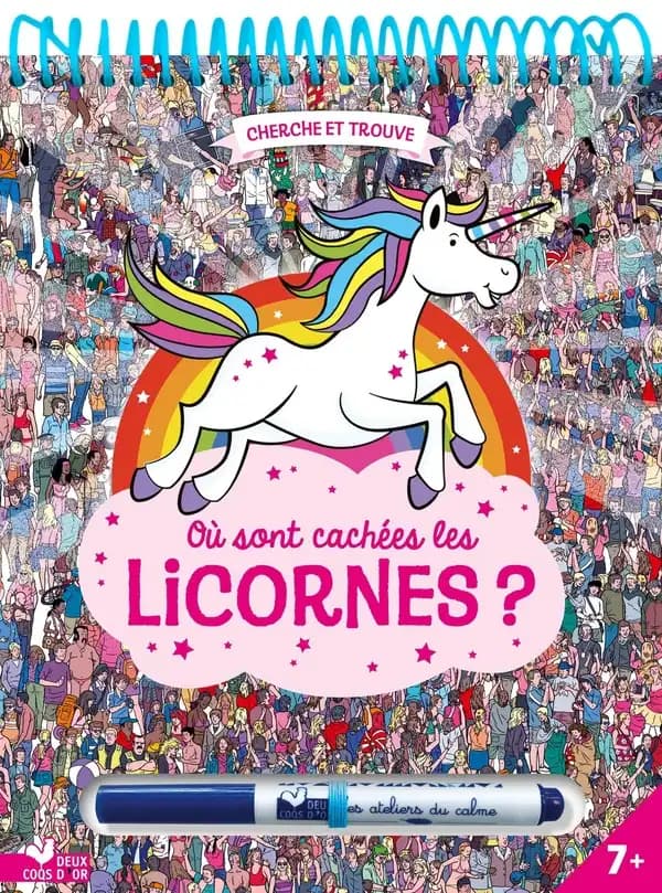 Cherche et trouve : où sont cachées les licornes ?