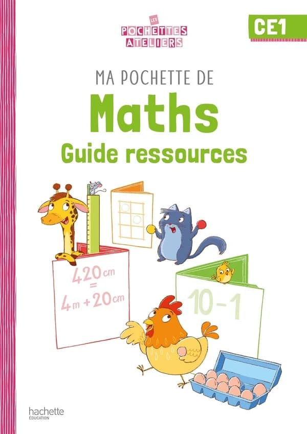 Ma pochette de maths ; CE1 ; guide ressources