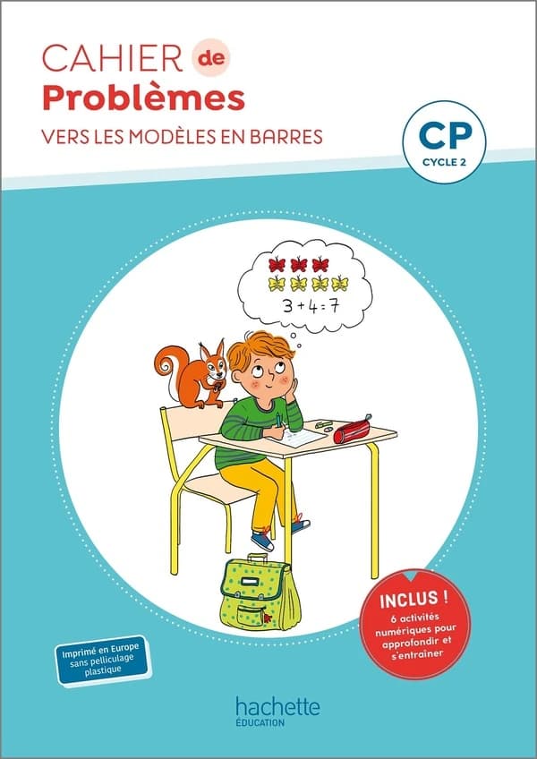 Cahier de problèmes ; CP ; cahier élève ; vers les modèles en barres