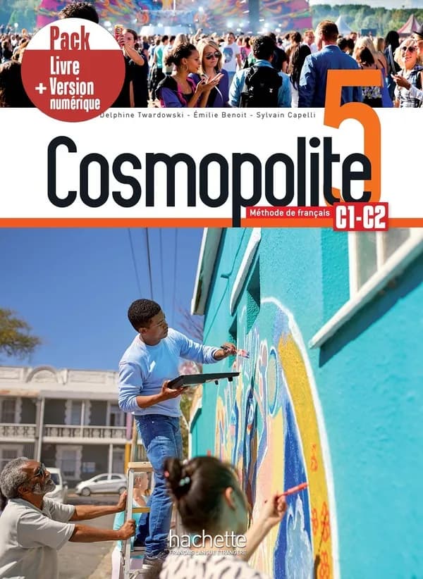 Cosmopolite 5 ; FLE ; C1-C2 ; pack livre + version numérique