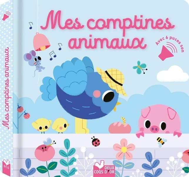 Mes comptines animaux : avec 6 puces son