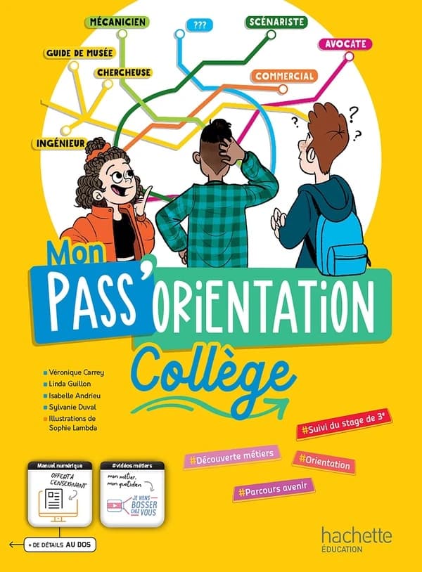 Mon pass'orientation collège ; cahier de l'élève