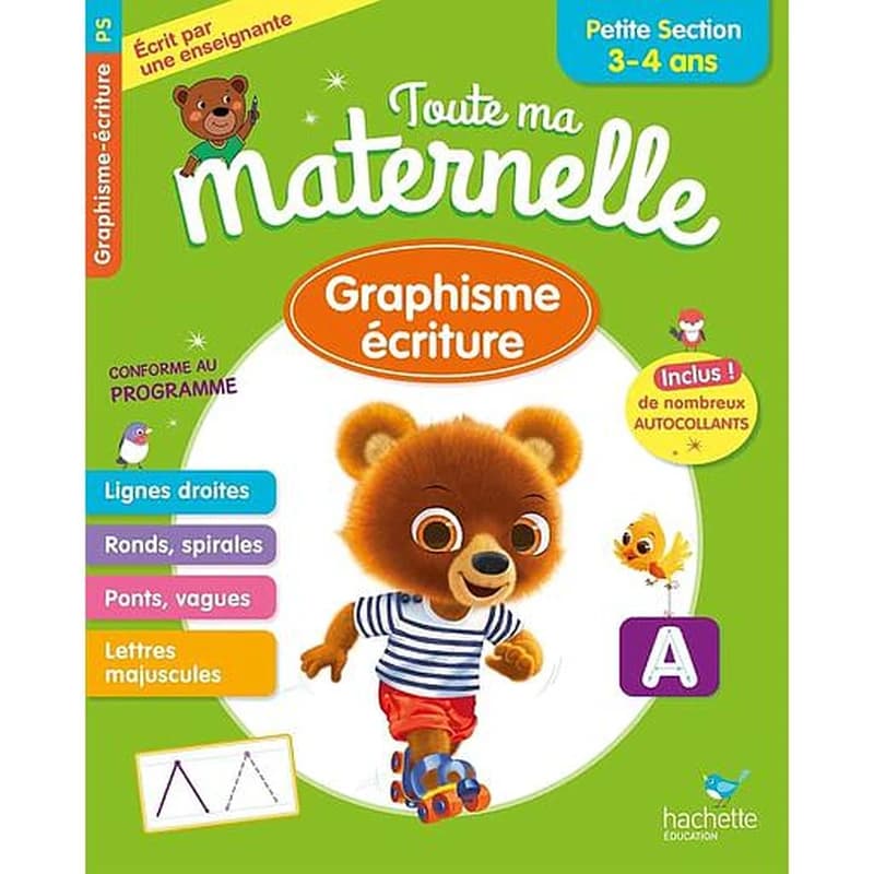 Toute ma maternelle : graphisme, écriture ; PS