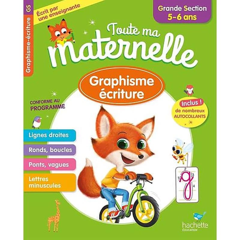 Toute ma maternelle : graphisme, écriture ; GS