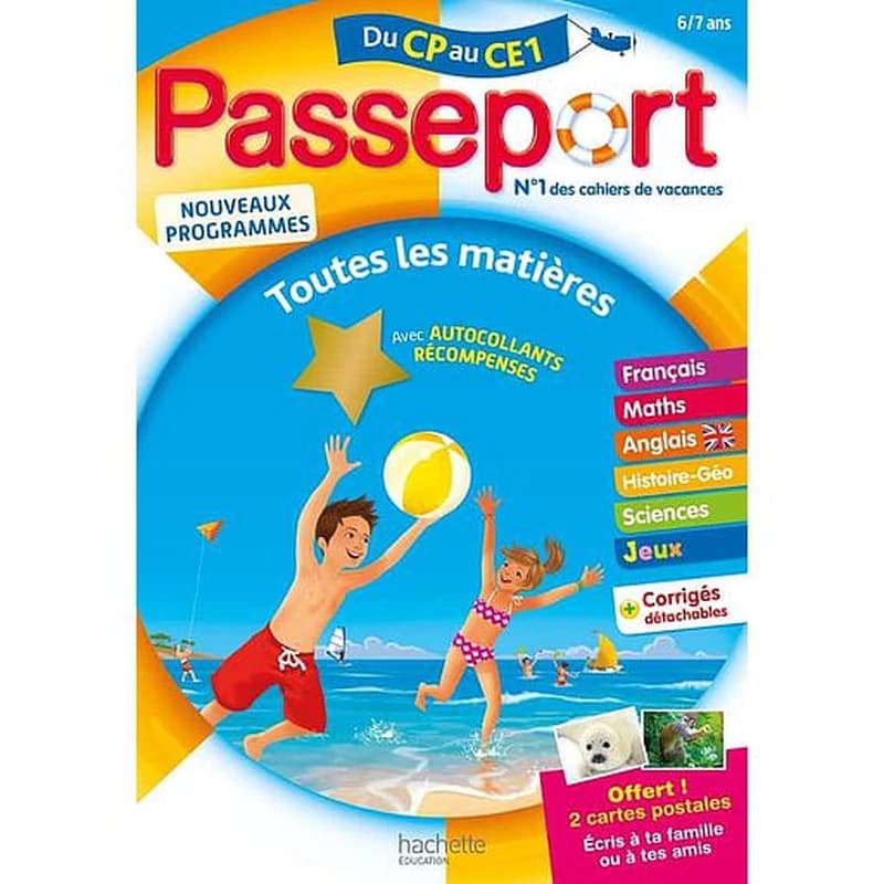 Passeport ; du CP au CE1