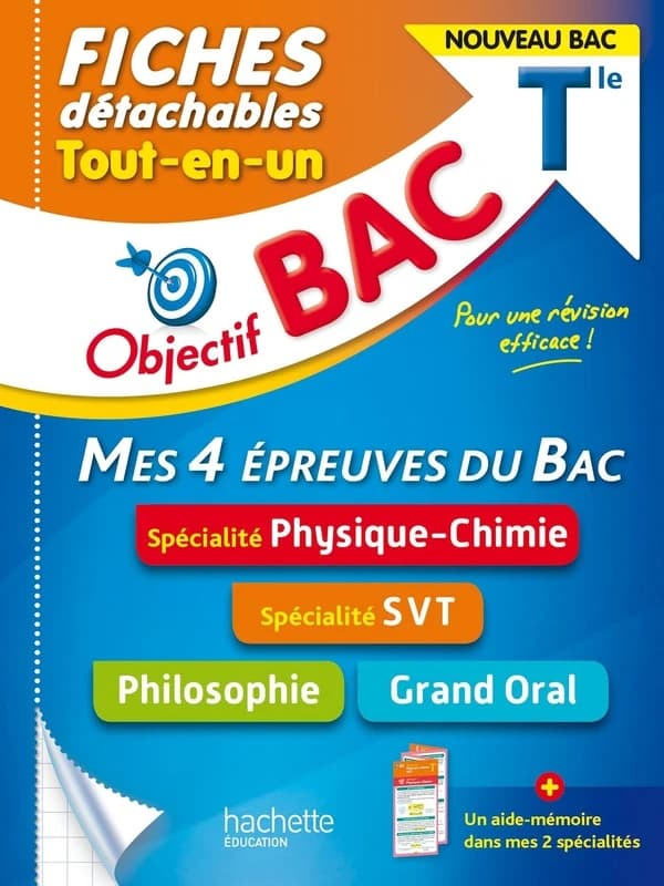 Mes 4 épreuves du bac : physique-chimie, philosophie, SVT, grand oral