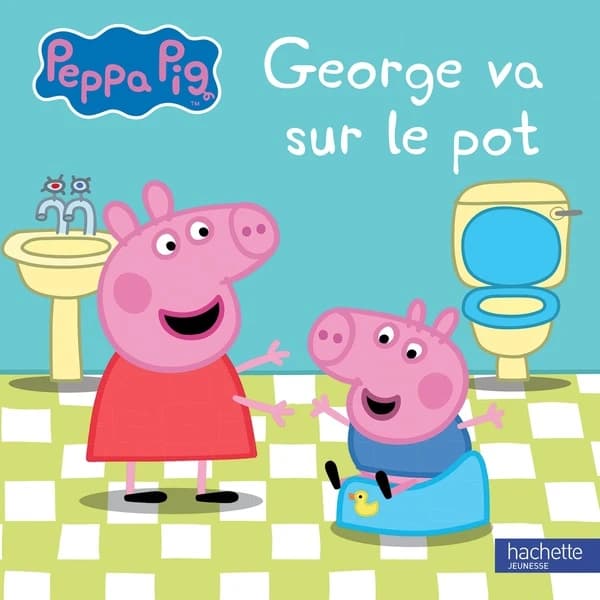Peppa va sur le pot