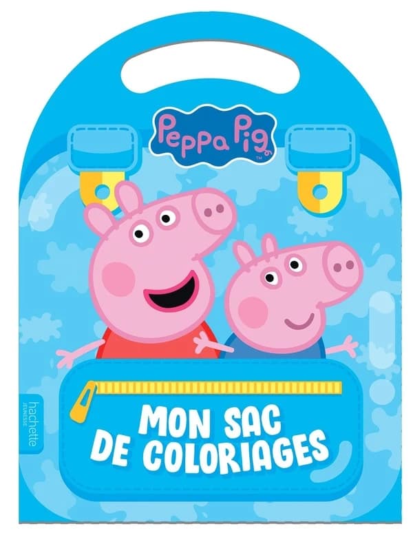 Peppa Pig : mon sac de coloriage : (colo à poignée) : [Album à colorier]