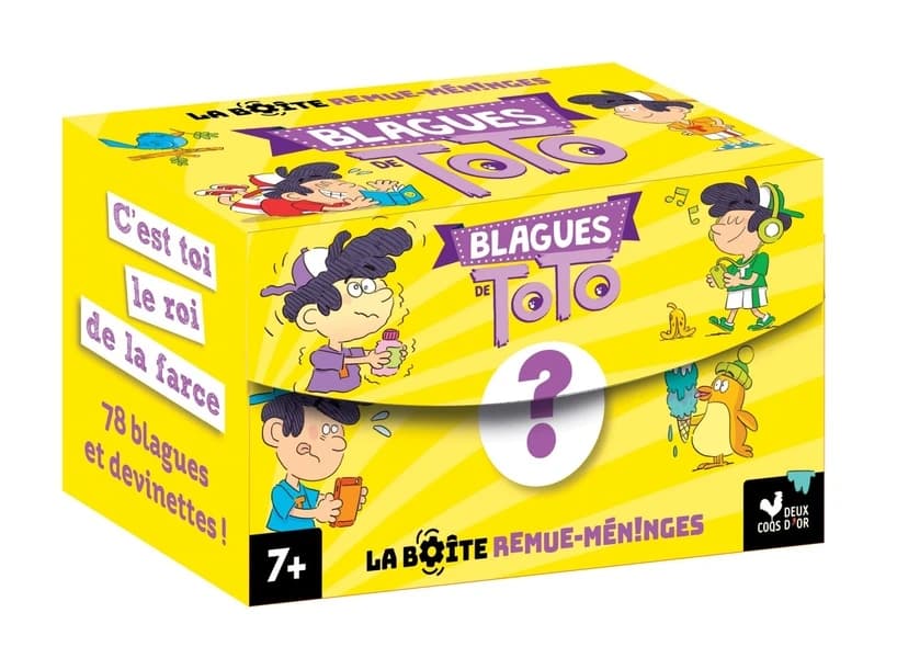 La boîte remue-méninges : blagues de Toto