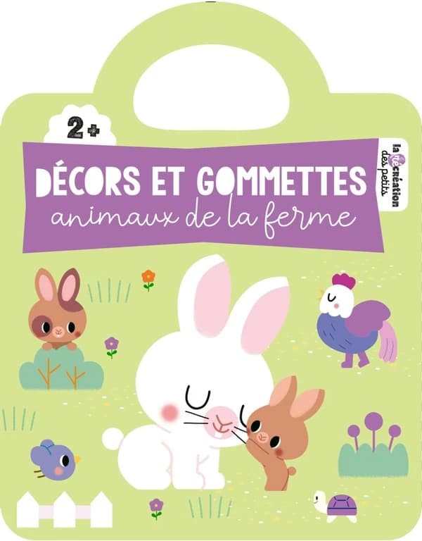 Décors et gommettes : animaux de la ferme : [Autocollant]