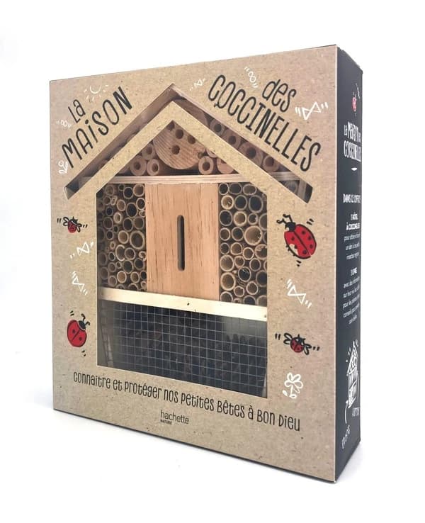 La maison des coccinelles : Avec 1 hôtel à coccinelles