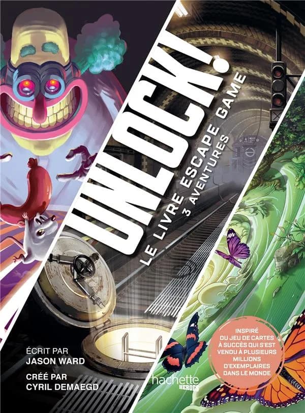 Unlock ! : le livre escape game
