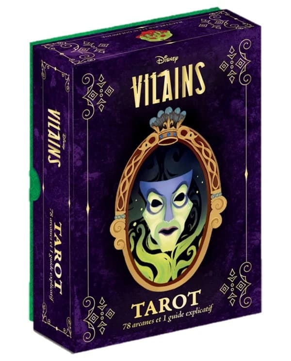 Disney vilains : tarot : 78 arcanes et 1 guide explicatif
