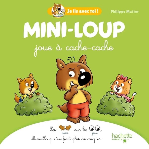 Mini-Loup joue à cache-cache