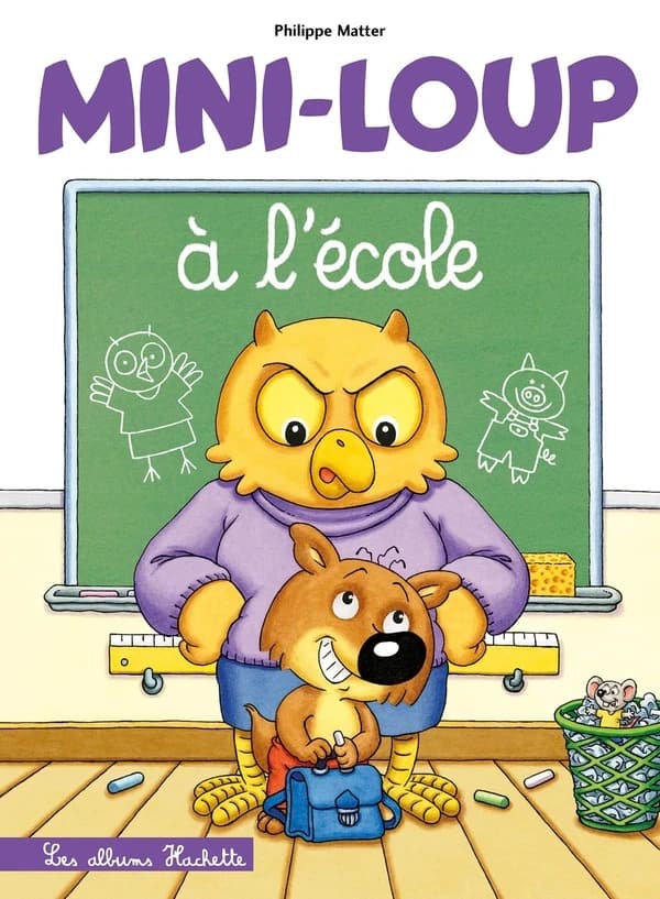 Mini-Loup à l'école (Nouvelle édition réécrite et redessinée)