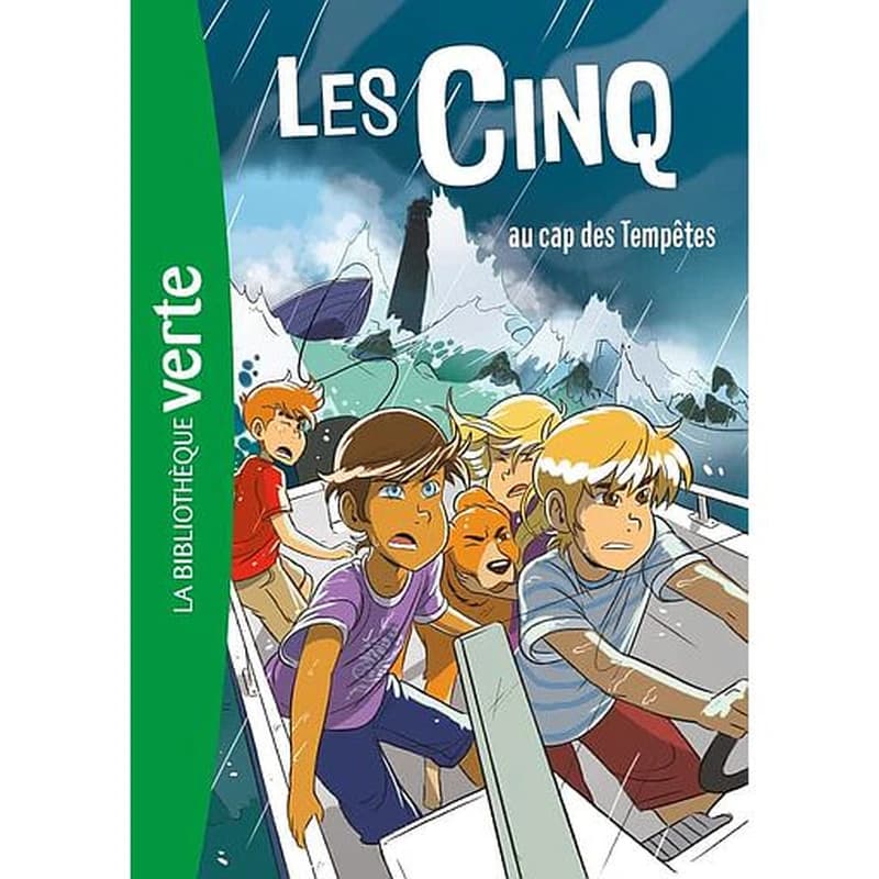 Les Cinq au cap des Tempêtes : une nouvelle aventure des personnages créés par Enid Blyton