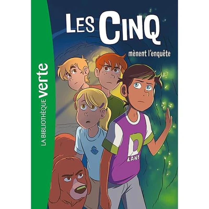 Les Cinq mènent l'enquête : une nouvelle aventure des personnages créés par Enid Blyton