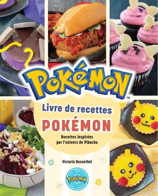 Pokémon, livre de recettes... : recettes inspirées de l'univers de Pikachu