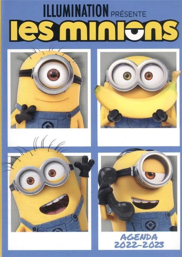 Les Minions ; agenda (édition 2022