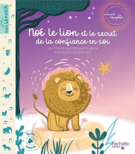 Noé le lion et le secret de la confiance en soi : une histoire pour retrouver le calme et s'endormir paisiblement