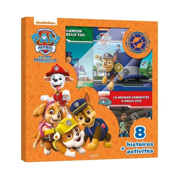 Paw patrol, la Pat' patrouille : 8 histoires + activités