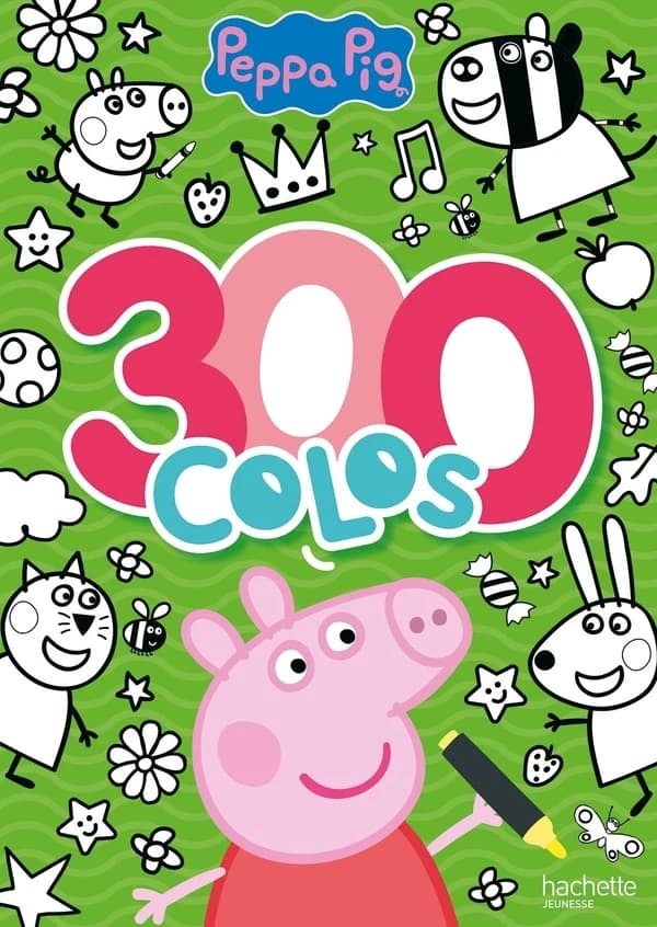 300 colos Peppa Pig : [Album à colorier]