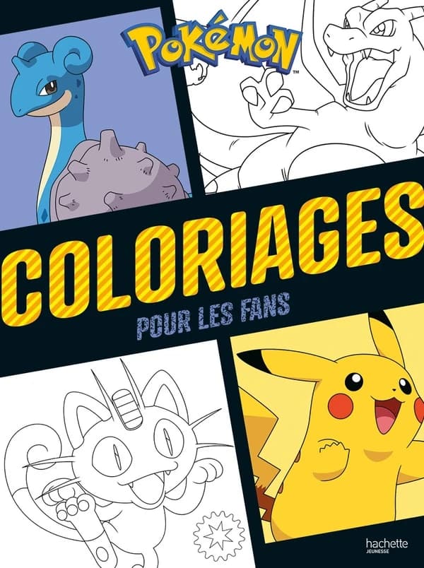 Coloriages pour les fans : Pokemon : [Album à colorier]