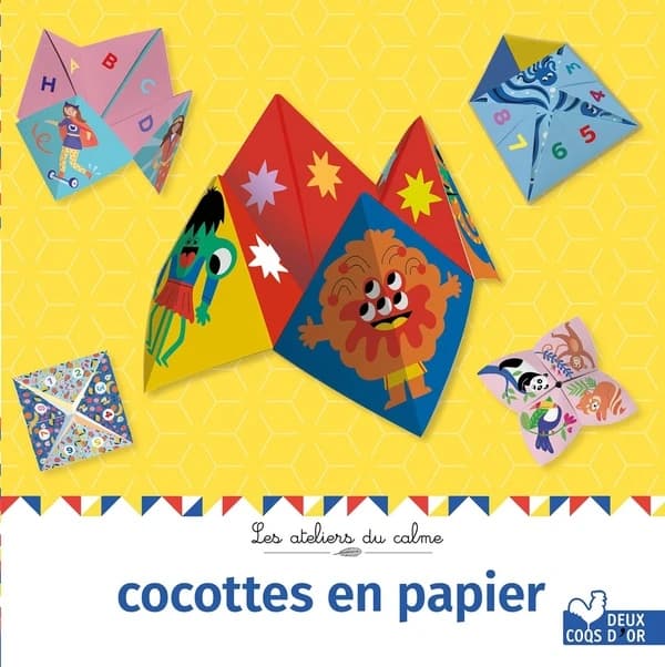 Cocottes en papier : les ateliers du calme : [Image à découper]