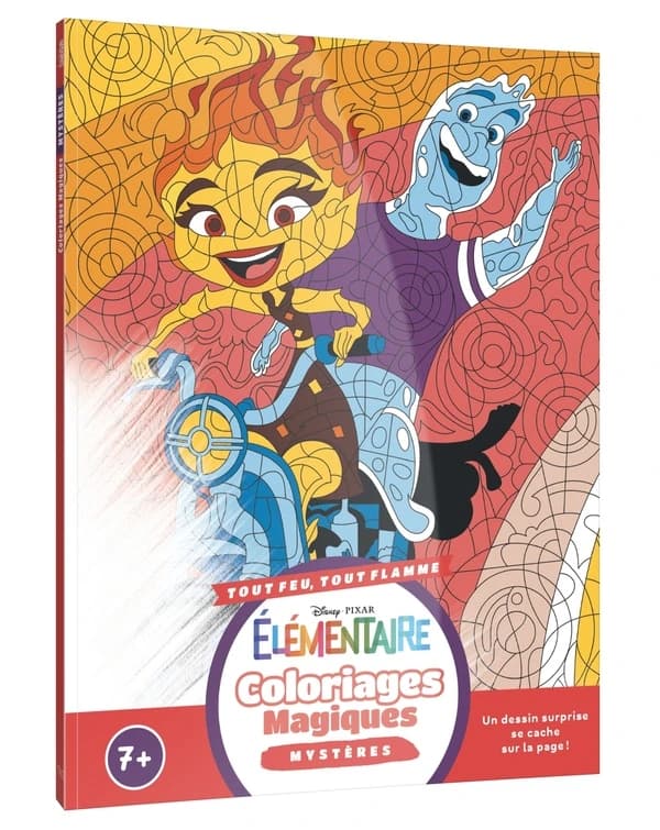 Elementaire - Tout feu, tout flamme : Coloriages magiques - Mystères