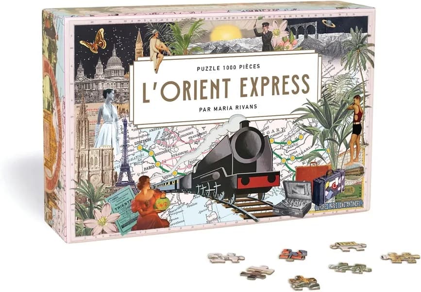 L'Orient Express : Puzzle 1000 pièces