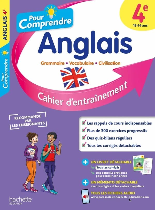 Anglais : 4e : 13-14 ans