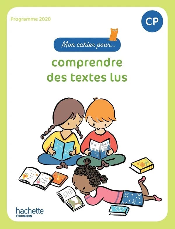 Mon cahier pour... Tome 38 : comprendre des textes lus ; CP ; cahier élève