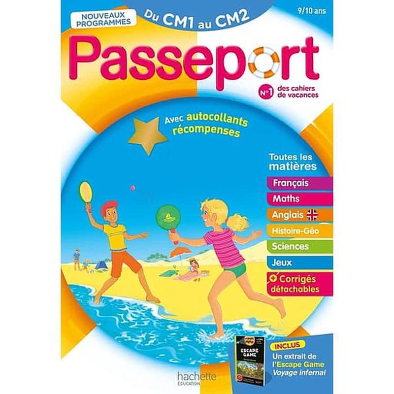 Passeport : toutes les matières ; du CM1 au CM2