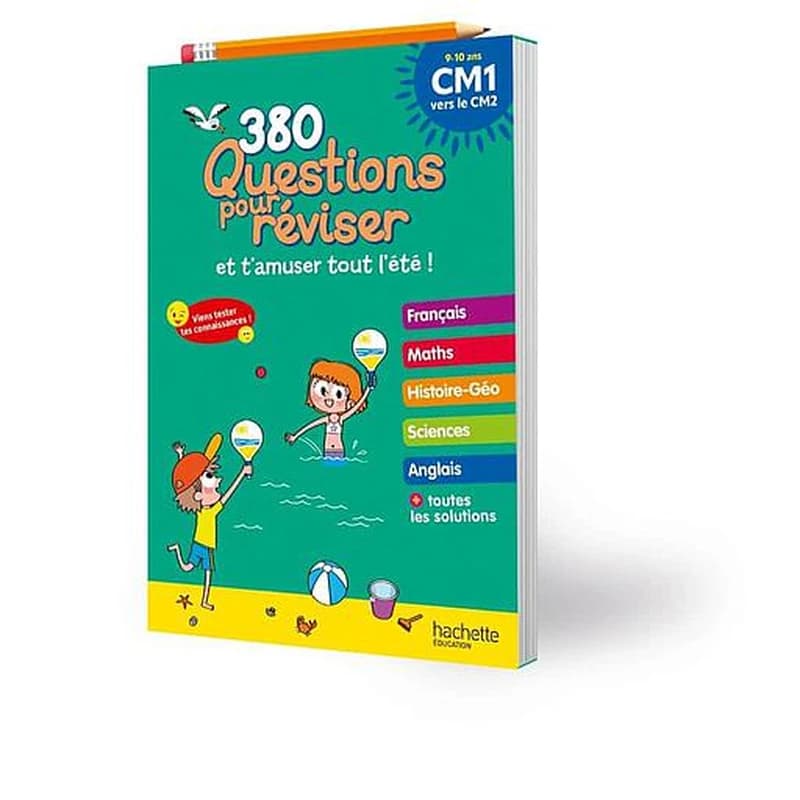 QUESTIONS POUR REVISER - DU CM1 AU CM2 - CAHIER DE VACANCES 2024