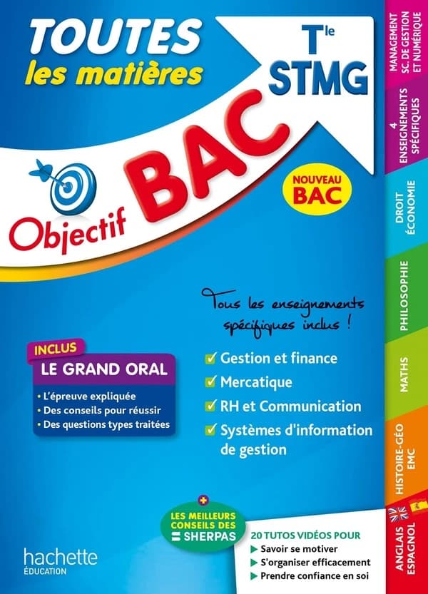 Toutes les matières Tle STMG