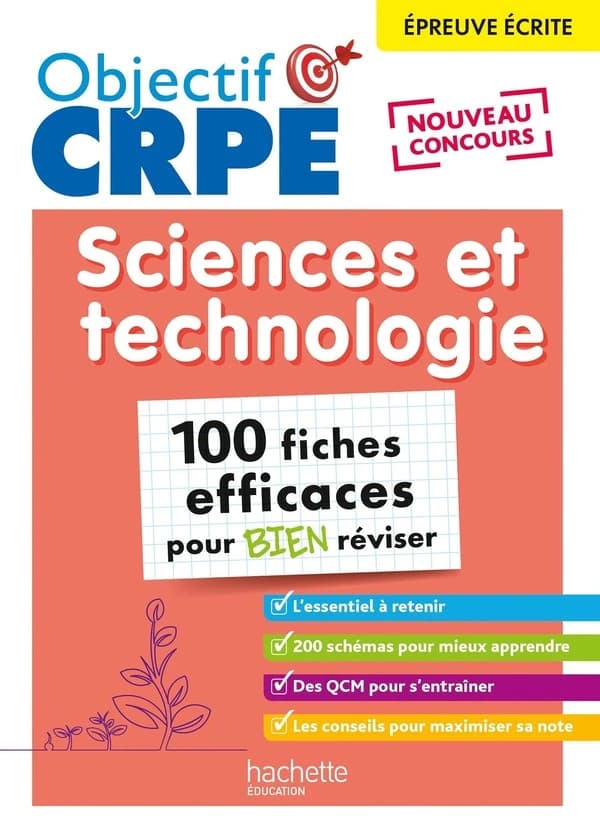 Sciences et technologie : 100 fiches efficaces pour bien réviser : nouveau concours