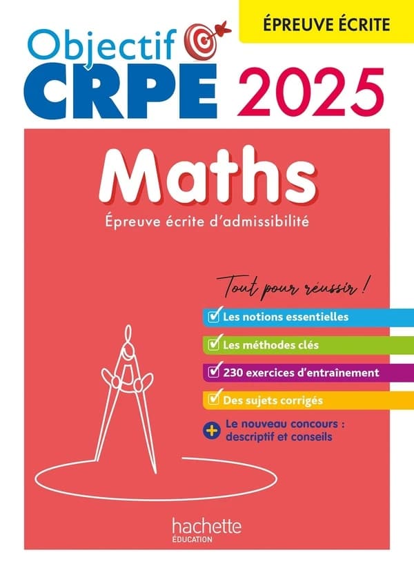 Maths : concours 2024 et 2025