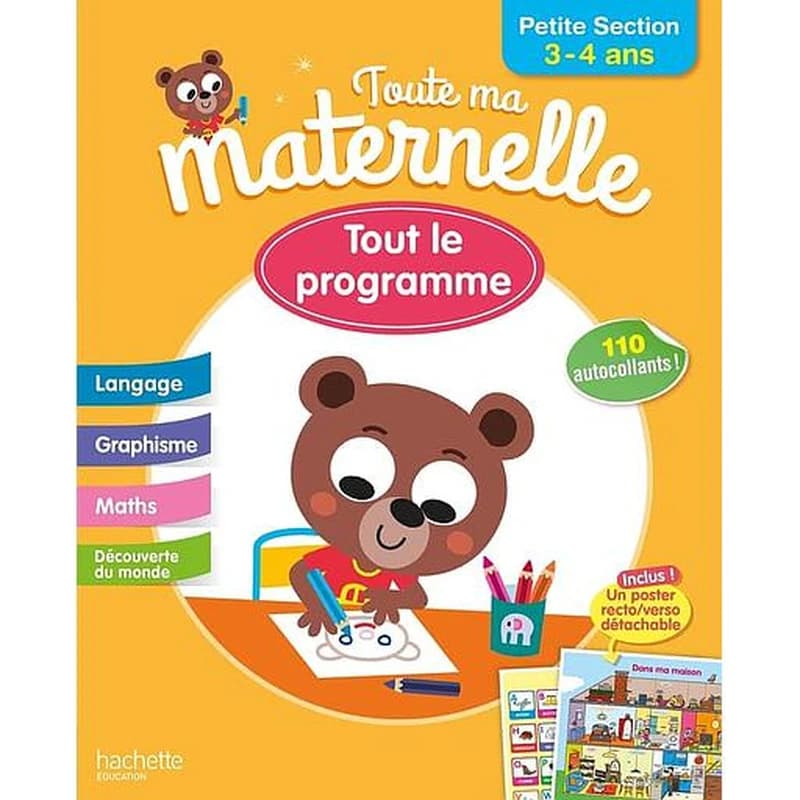 TOUTE MA MATERNELLE- PETITE SECTION 3-4 ANS
