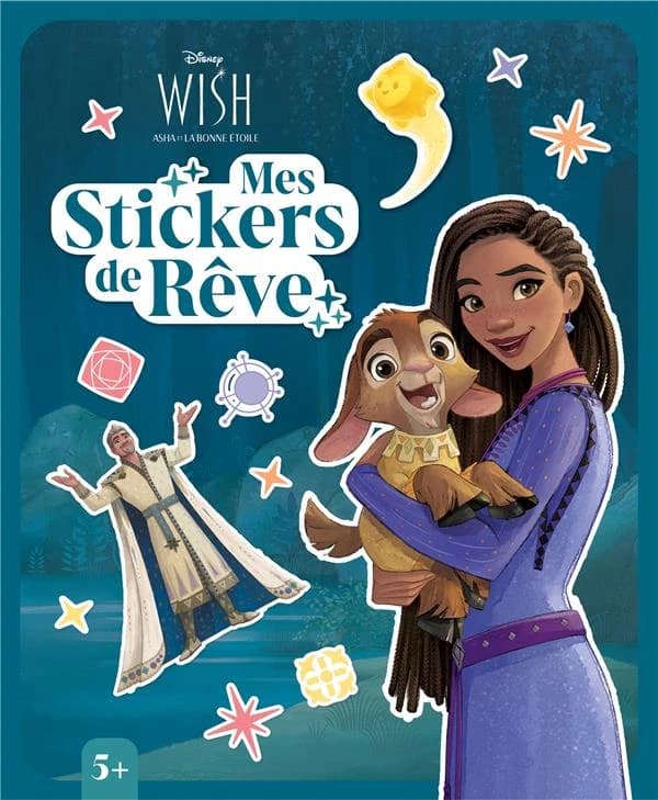 Mes stickers de rêve Wish, Asha et la bonne étoile