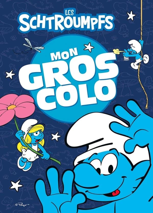 Mon gros colo : les Schtroumpfs : [Album à colorier]