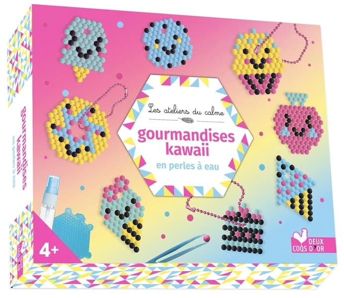 Gourmandises kawaii en perles à eau