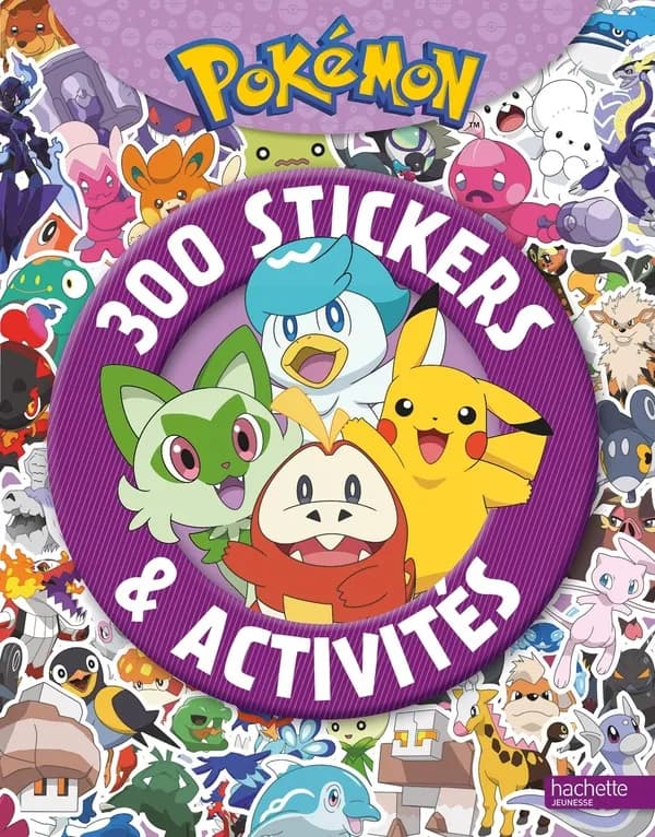 Pokémon : 300 stickers & activités ; Paldea
