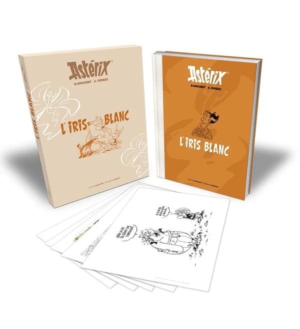 L'iris blanc : une aventure d'Astérix : [l'artbook]