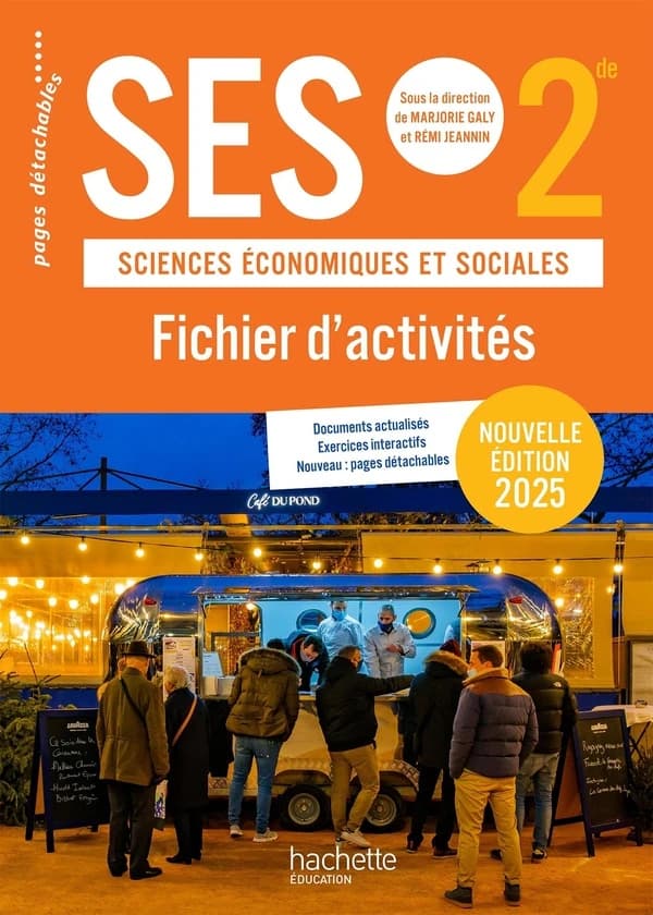 SES ; 2de ; Fichier d'activités (édition 2025)