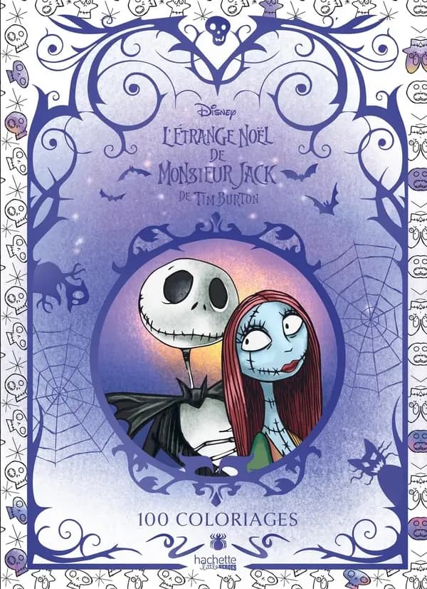 L' étrange Noël de Monsieur Jack : l'art du coloriage : Disney : [Album à colorier]