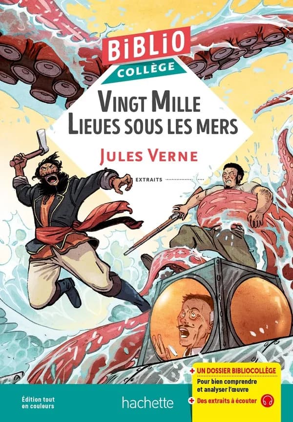 Vingt mille lieues sous les mers : extraits (Éd. tout en couleurs)
