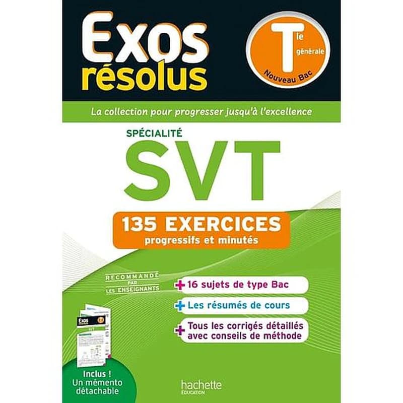 SVT Spécialité Tle générale